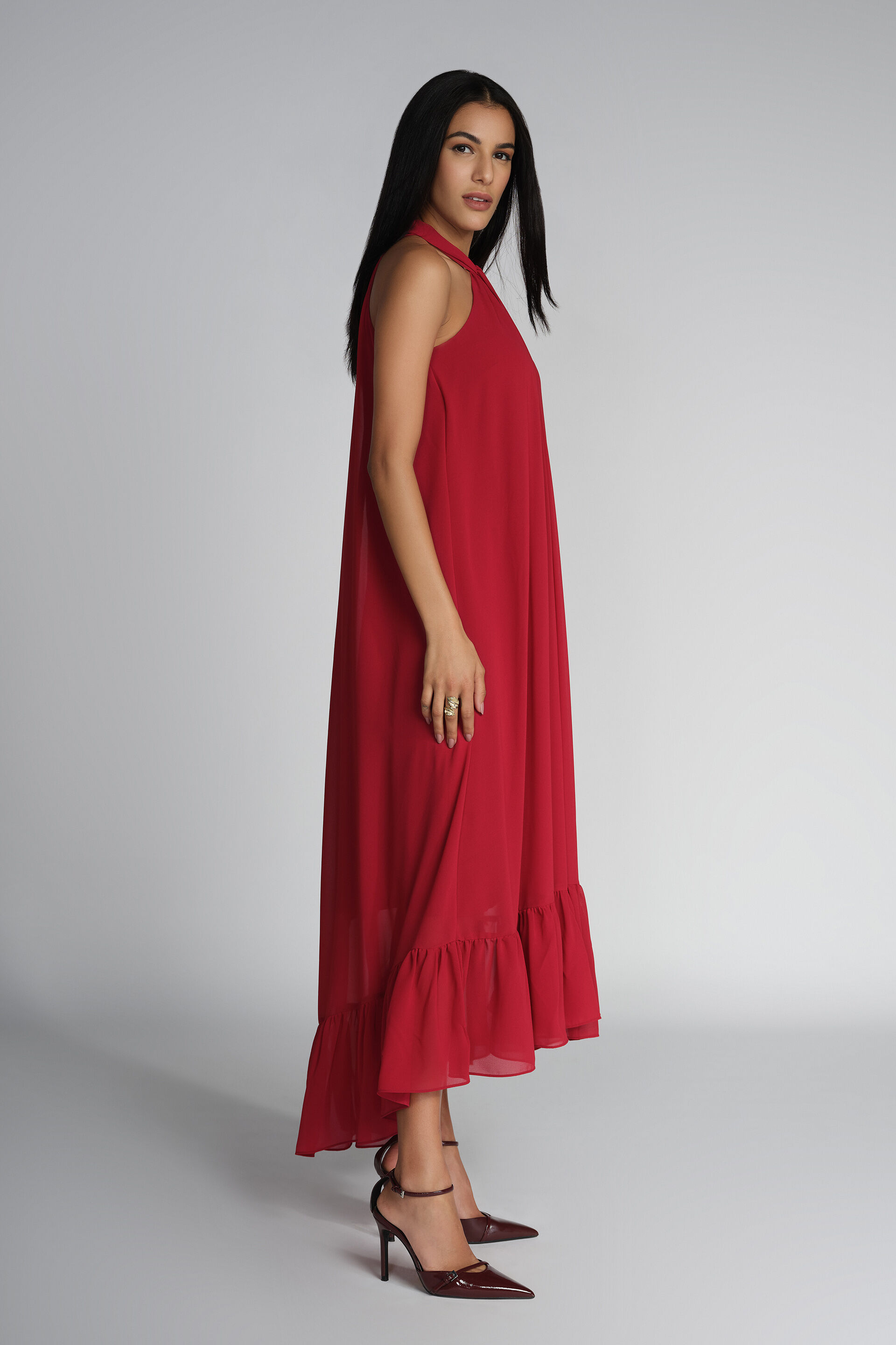 Like A Rose Dress, Red, image 2